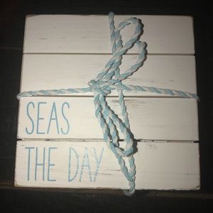 mudpie Seas the Day 4 piece coaster set